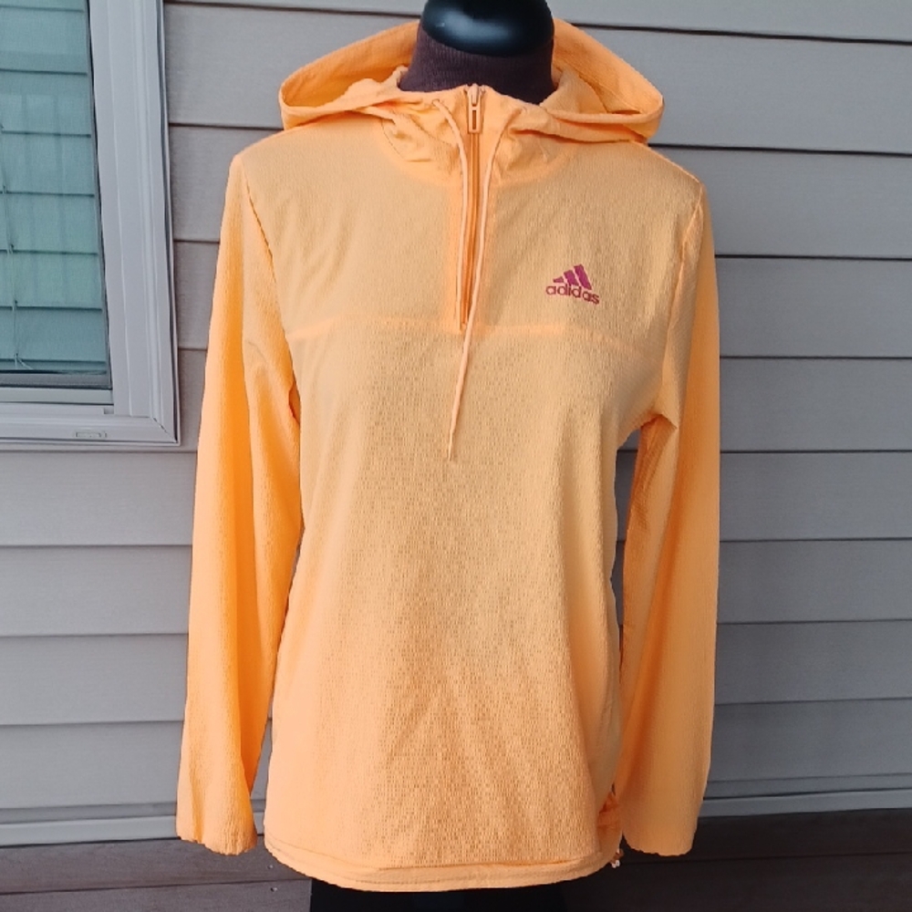 Adidas Primegreen Apricot Track Jacket, Hood,  Size S